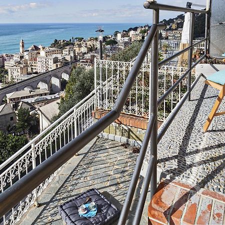 Sunset Apartment Above The Sea By Wonderful Italy Bogliasco Exterior photo